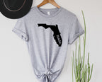Wholesale florida Made Graphic Tee - Heather Grey