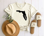 Wholesale florida Made Graphic Tee - Heather Blue