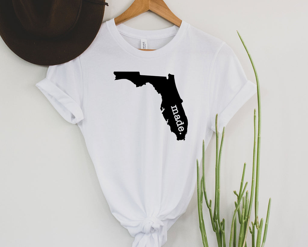 Wholesale florida Made Graphic Tee - Heather Sand