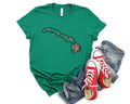 Wholesale Hawaii Floral Graphic Tee - White