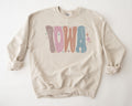 Wholesale Pastel Iowa Graphic Tee - Maroon