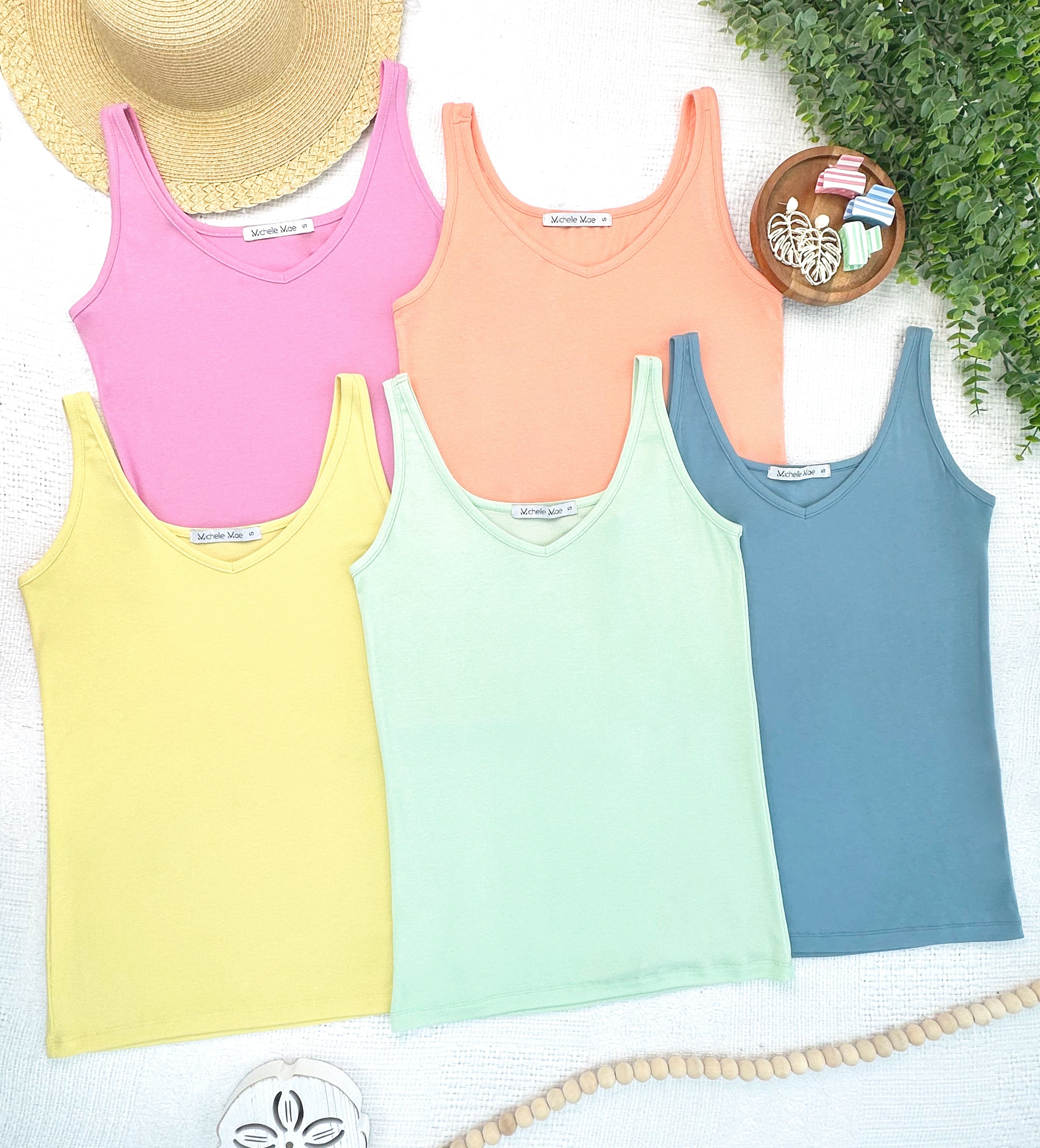 IN STOCK Kennedy Tank - Lemon