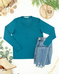 IN STOCK Larissa Long Sleeve - Teal