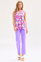 Dear Scarlett Lizzy Tank Top in Magenta