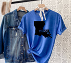 Wholesale Louisiana Made Graphic Tee - White