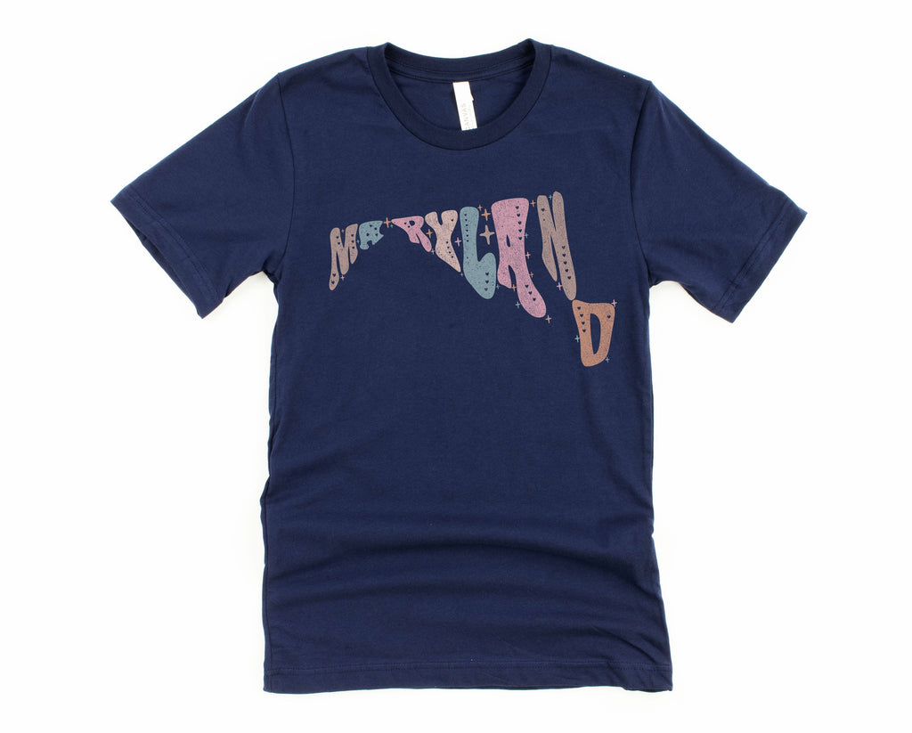 Wholesale Pastel Maryland Graphic Tee - Sand Sweatshirt