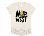 Wholesale Midwest Corn Graphic Tee - Heather Sand