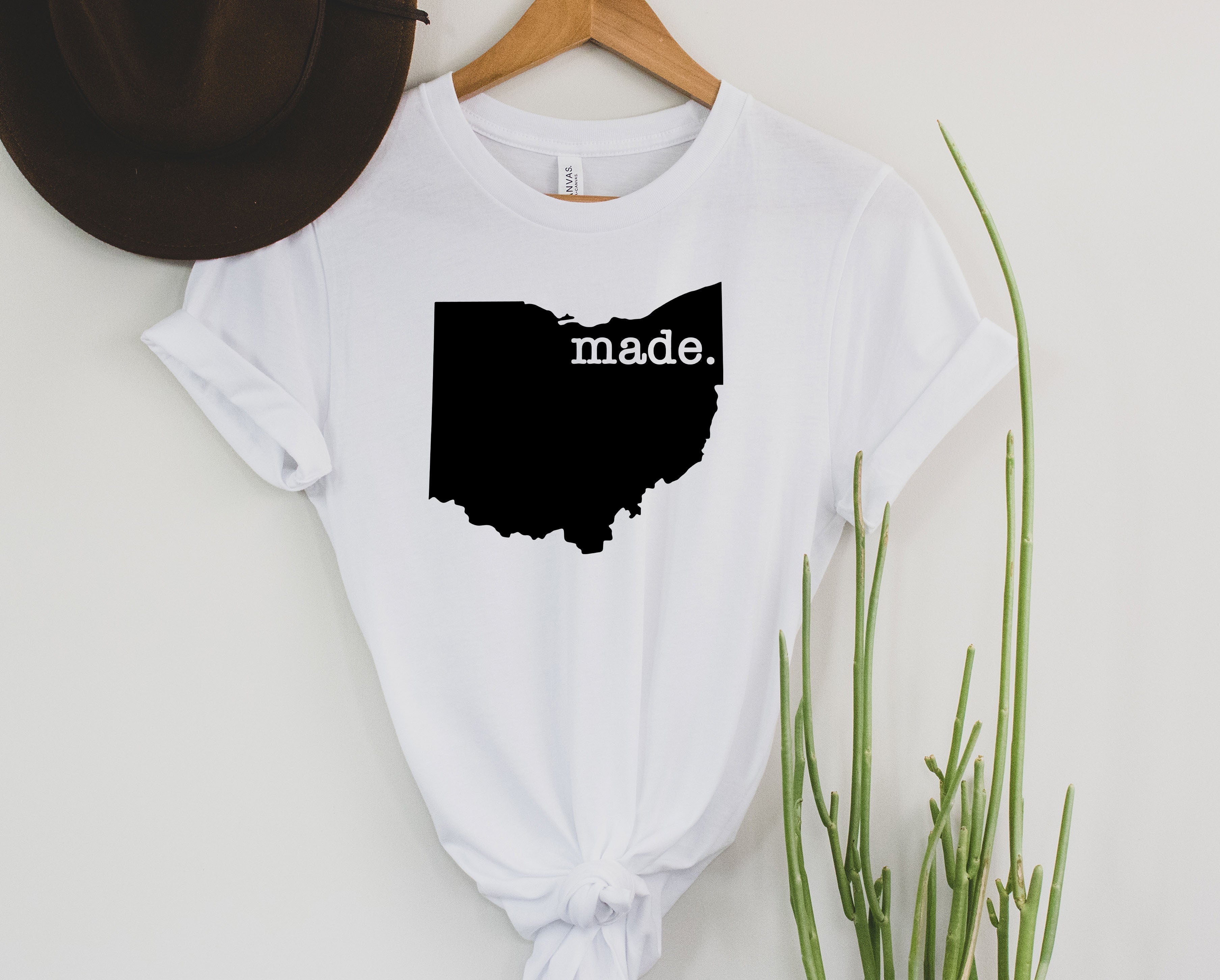 Wholesale Ohio Made Graphic Tee - Heather Blue