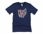 Wholesale Pastel Ohio Graphic Tee - Heather Sand