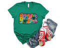 Wholesale Pennsylvania Floral Graphic Tee - White