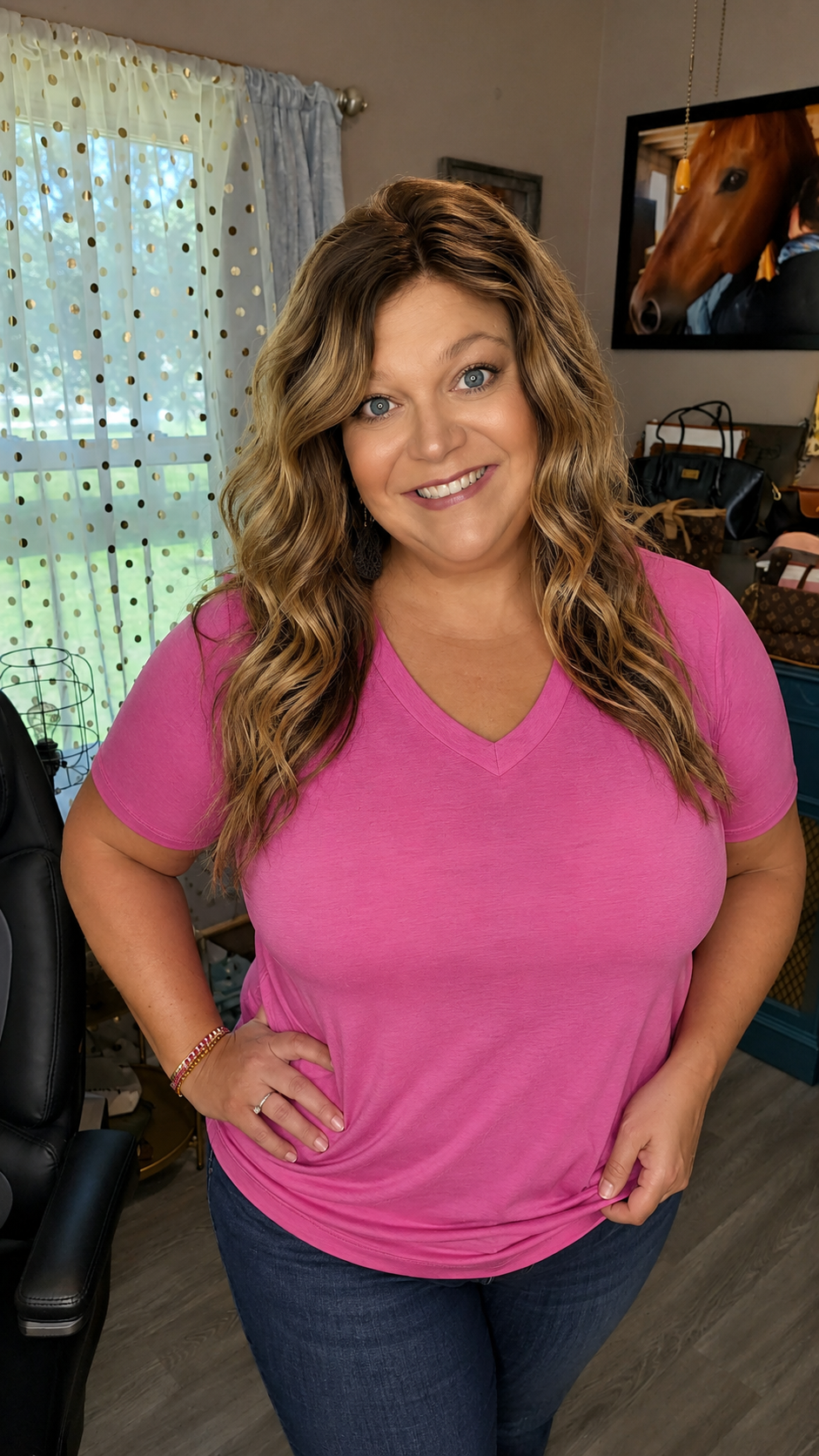 Sherbet- Bulgari V Neck