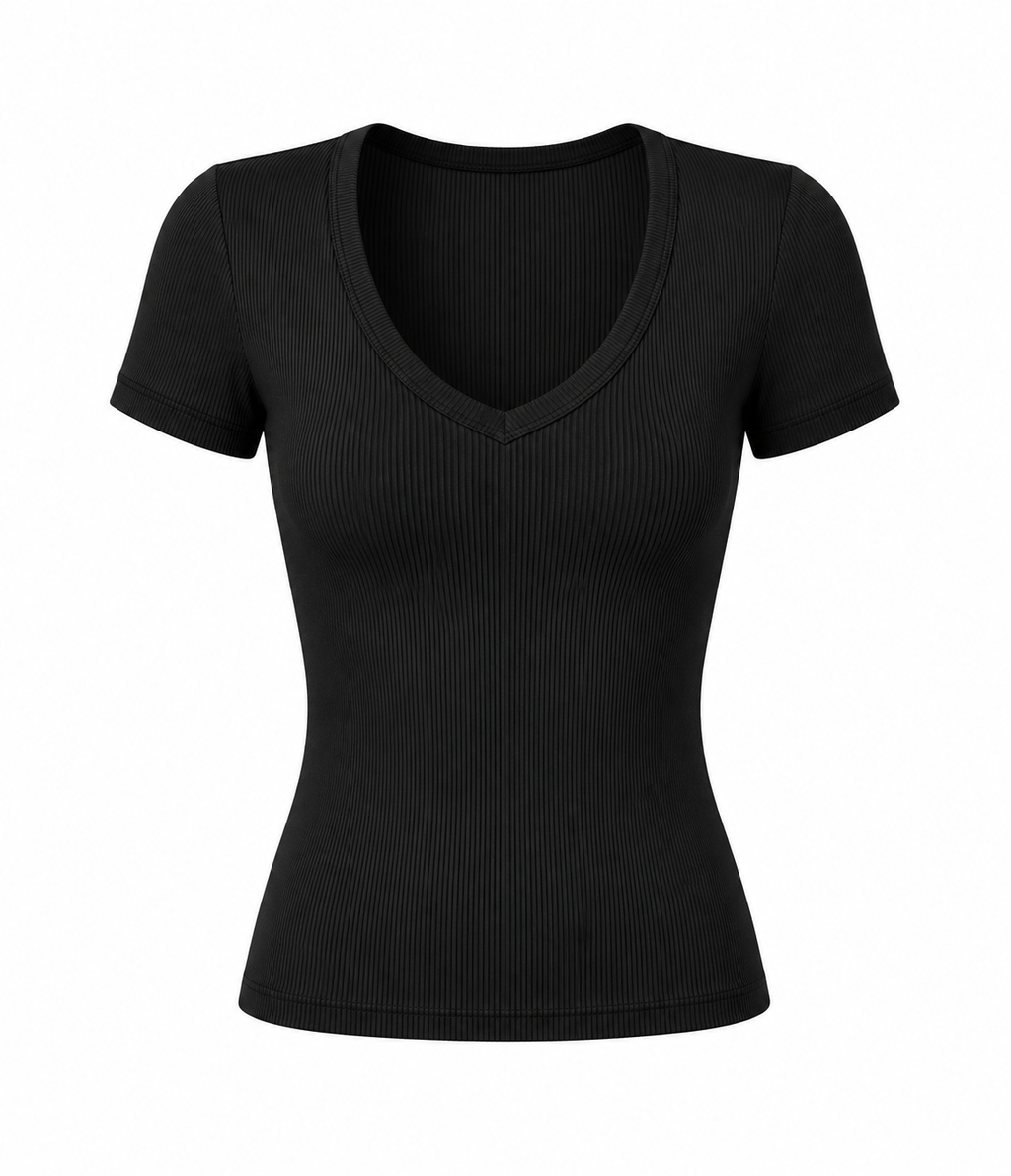Close Up- Slim Fit V Neck 4 Colors