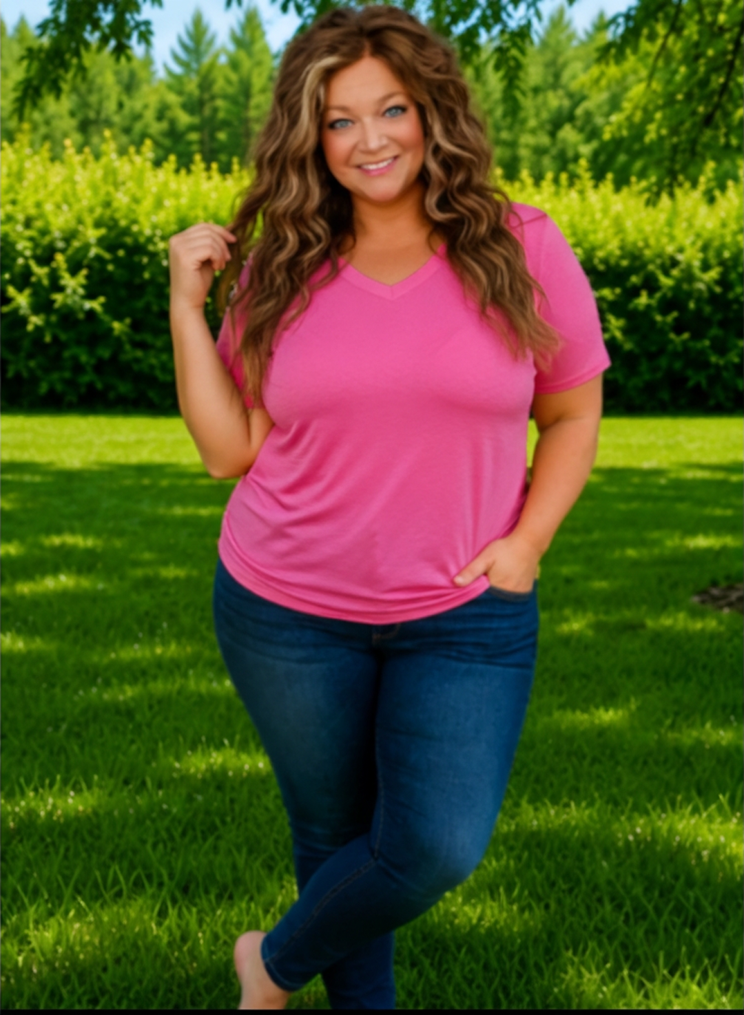 Sherbet- Bulgari V Neck