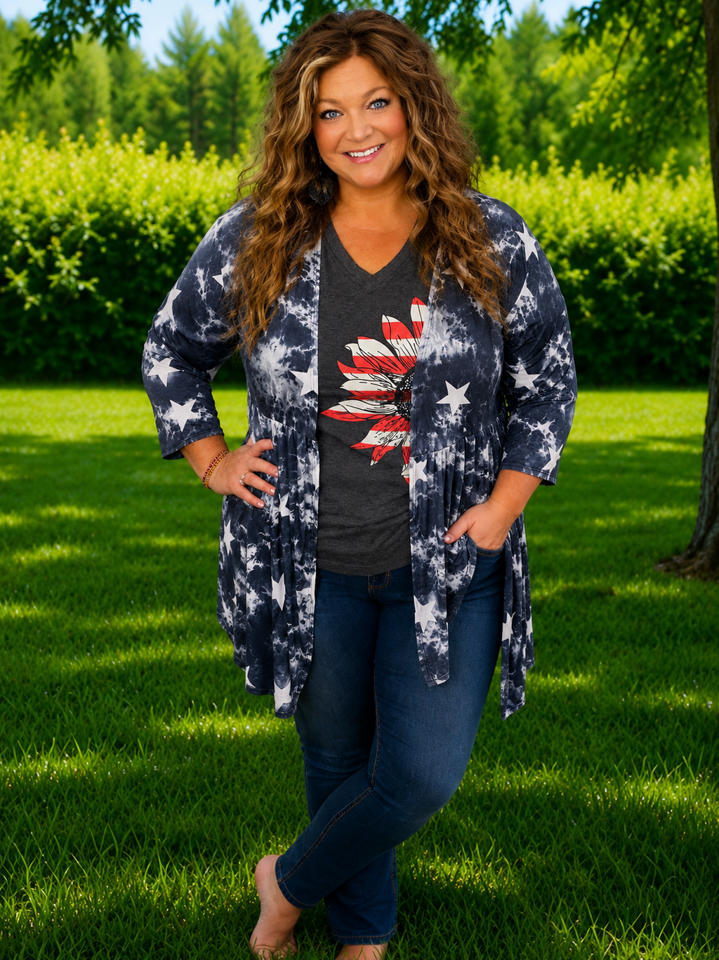 Oh Say Can You See Cardigan