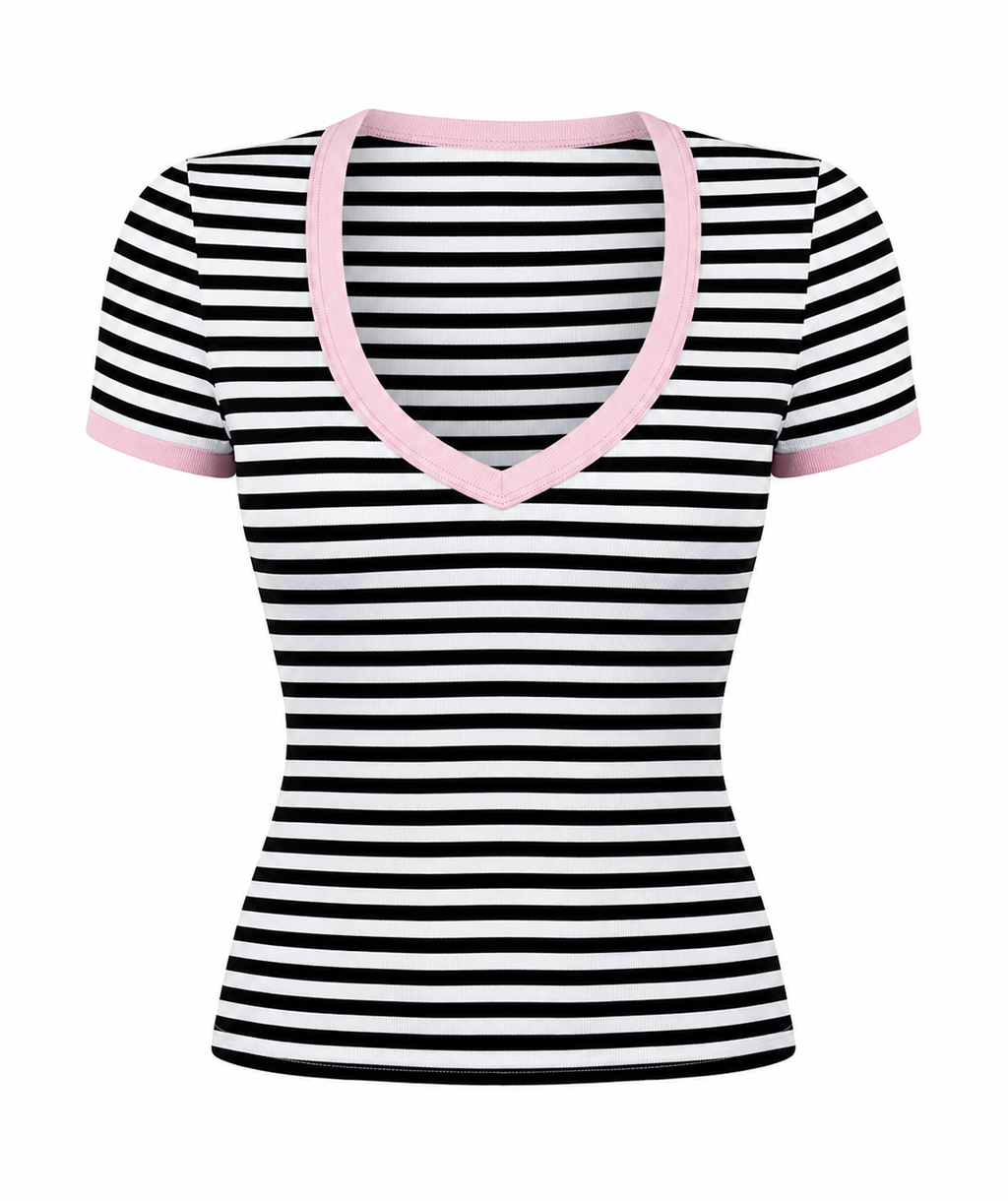 Close Up- Slim Fit V Neck 4 Colors