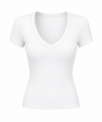 Close Up- Slim Fit V Neck 4 Colors