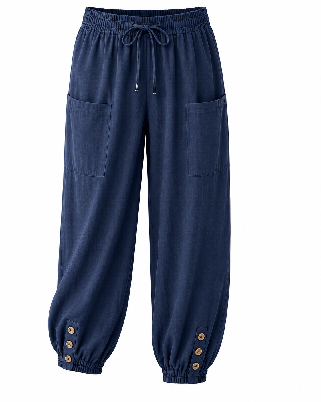 In Time- 100% Cotton Harem Pants in 4 colors