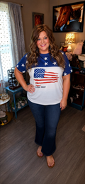 4th of July In God We Trust Tee