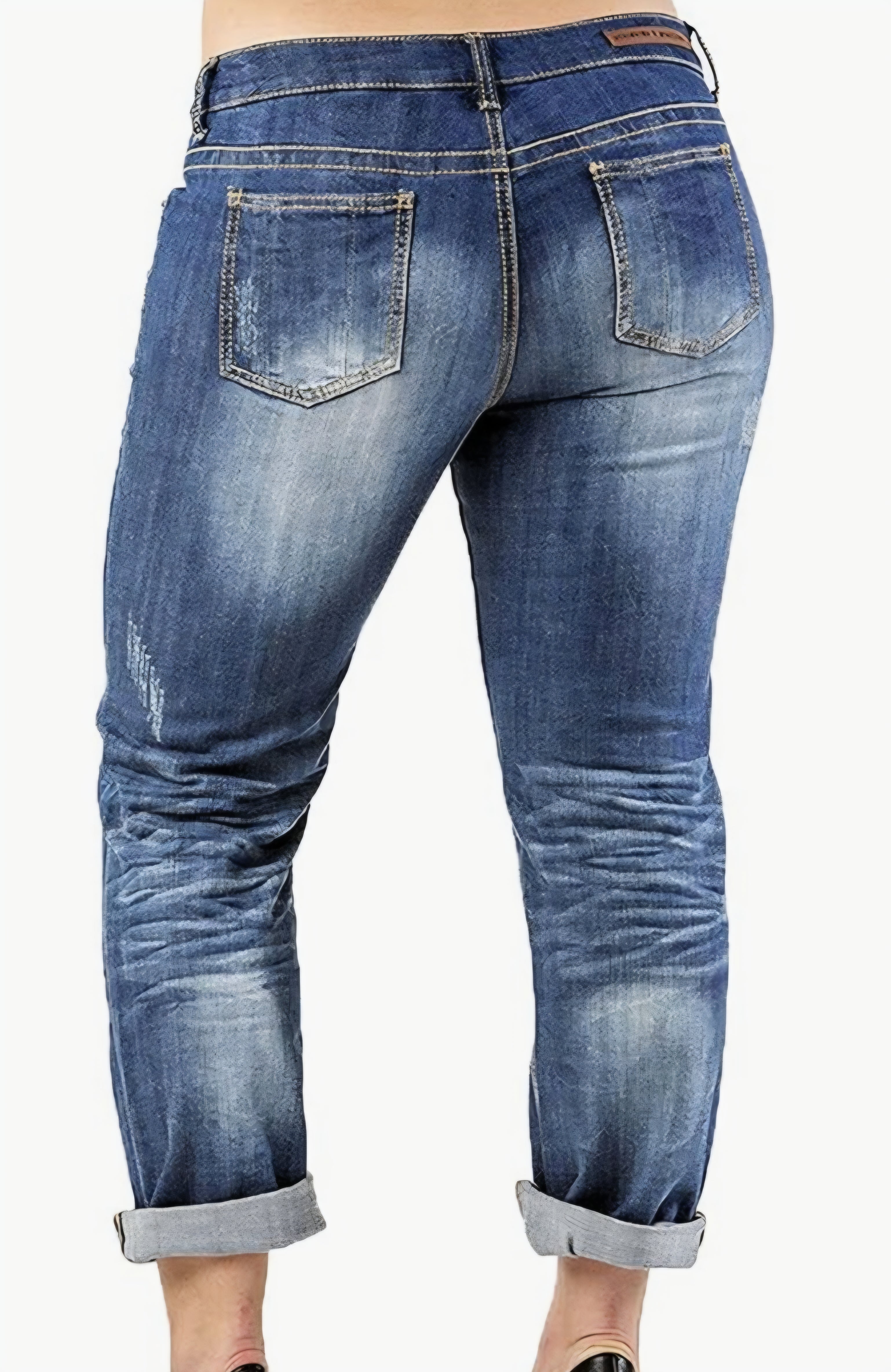 S&P Plus Size Dark Holey