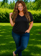 Workhorse- Bulgari Black V Neck