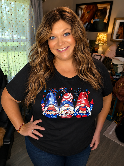 4th of July Gnomes Tee