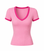 Close Up- Slim Fit V Neck 4 Colors