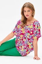 Dear Scarlett Floral Sadie Top