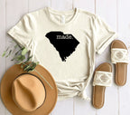 Wholesale South Carolina Made Graphic Tee - Heather Sand