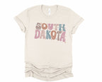 Wholesale Pastel South Dakota Graphic Tee - Sand Sweatshirt