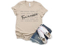 Wholesale Tennessee Typography Graphic Tee - White Tee