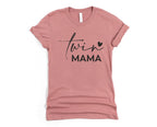 Wholesale Twin Mama Graphic Tee - Mint