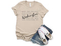 Wholesale Washington Typography Graphic Tee - White Tee